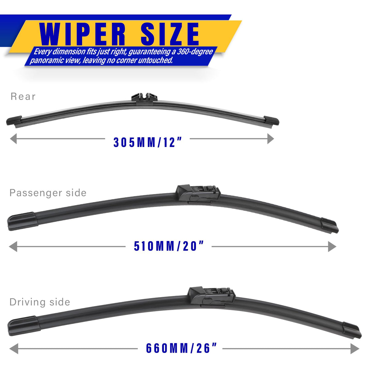 Rooppa blade rubber edge close-up demonstrating smooth streak-free wiping