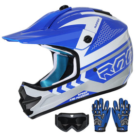Roozo front view helmet showing full-face protection for confident rides