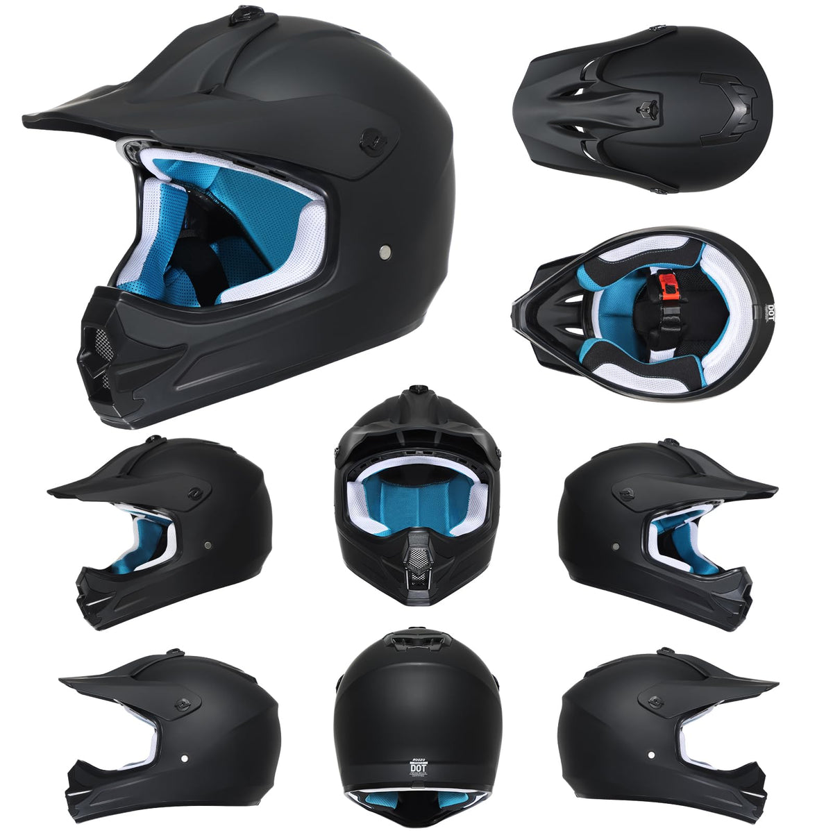 ROOZO included anti-fog goggles and breathable gloves, ready-to-ride convenience