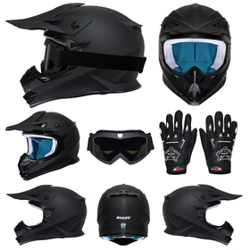 Roozo helmet size comparison chart with four youth sizes for correct fit selection