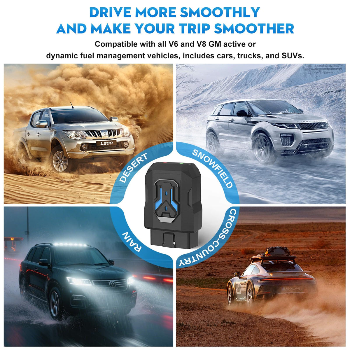 ROPODE AFM Disabler lifestyle truck driving showing improved throttle feel
