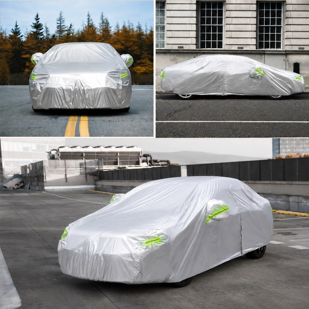 rorweinooye sedan covered lifestyle garage scene protecting paint and trim