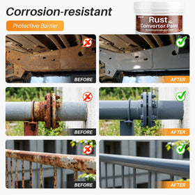 Rosemeek sprayed onto truck chassis demonstrating even coverage and adhesion