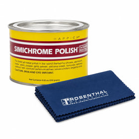 Rosenthal Collection can front label showing product and benefit of mirror finish