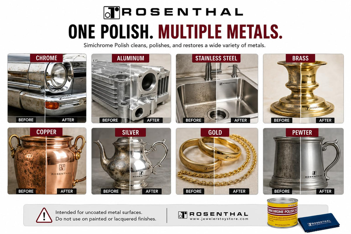 Rosenthal Collection microfiber cloth included with can improving buffing results