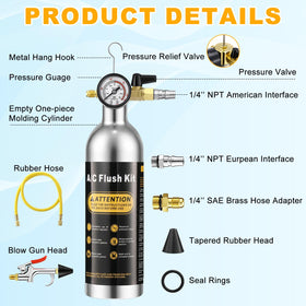 Rossesay flush head with rubber conical nozzle sealing pipeline to prevent backflow
