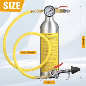 Rossesay pressure gauge closeup displaying clear readings for safe pressure control