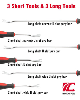 ROTATION close-up of chrome vanadium steel blades for lasting strength