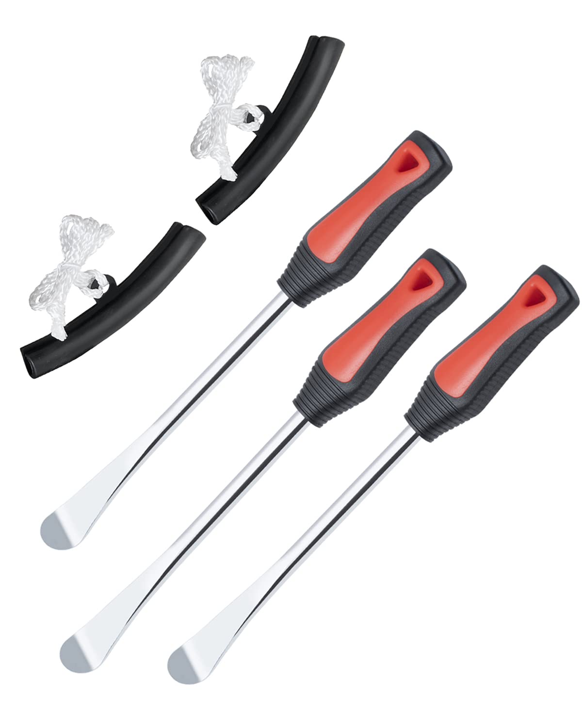 ROTATION front packaging showing the five-piece tire spoon kit and compact box for easy storage