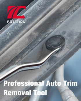 ROTATION tool in use removing a car door panel cleanly and safely