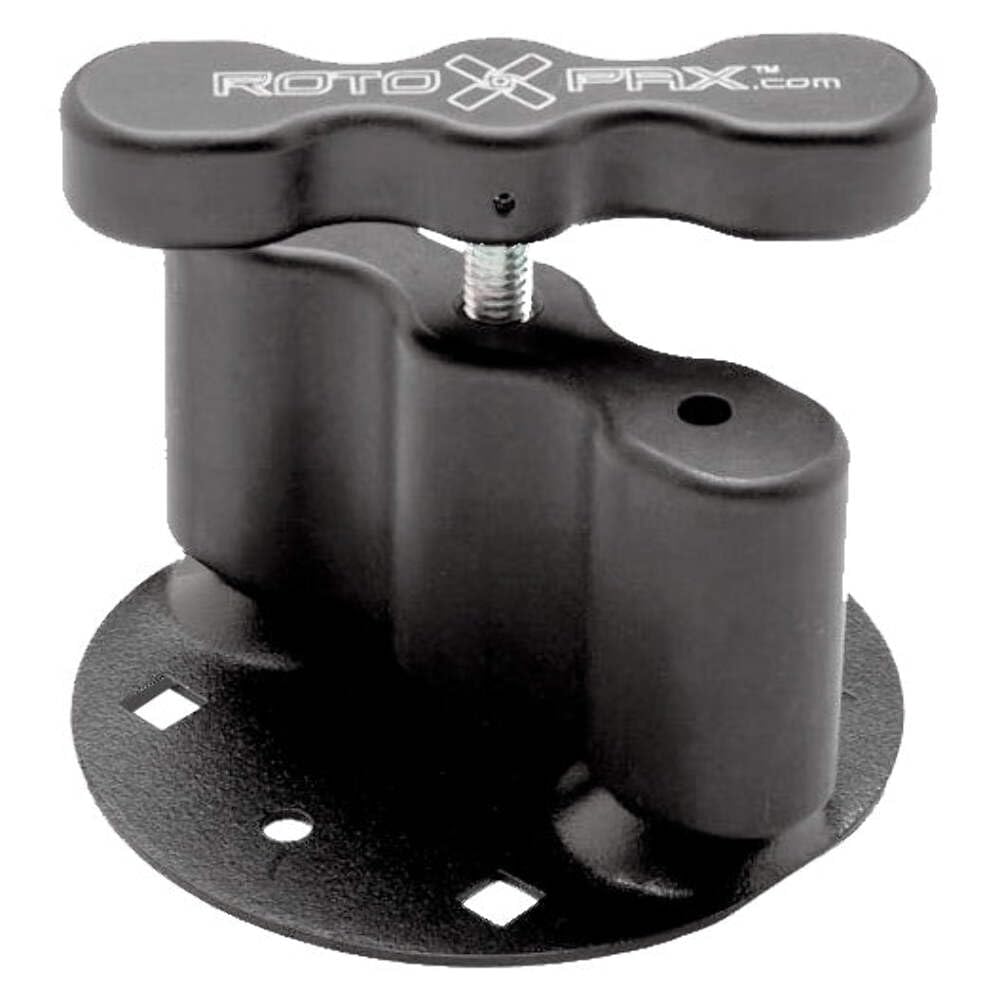 RotopaX RX-PM pack mount front view showing secure mounting points and durable finish