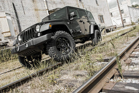 Rough Country kit components laid out showing included hardware benefits