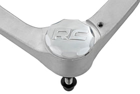 Rough Country installed cap on control arm improving looks and sealing eyelet