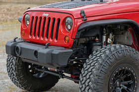 Rough Country included hardware laid out to show all components for quick install