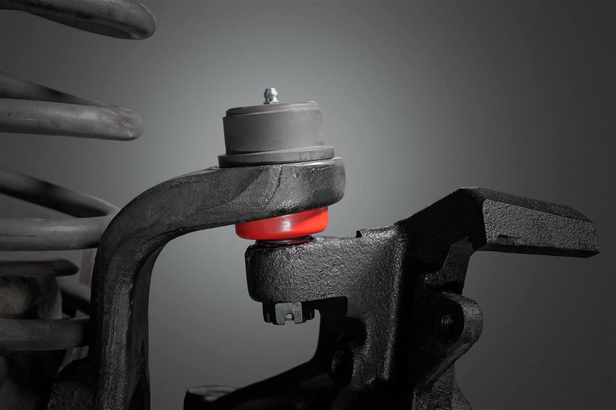 Rough Country chromoly ball stud close-up highlighting strength and load resistance