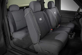 Rough Country neoprene texture close-up highlighting water resistance