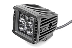 Rough Country close-up of Cree LEDs showing tight spot optics and high output