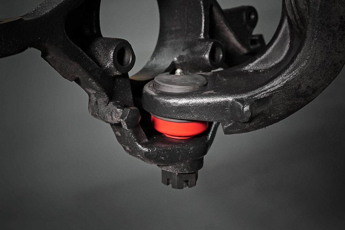 Rough Country polyurethane dust boot detail protecting grease and preventing contamination