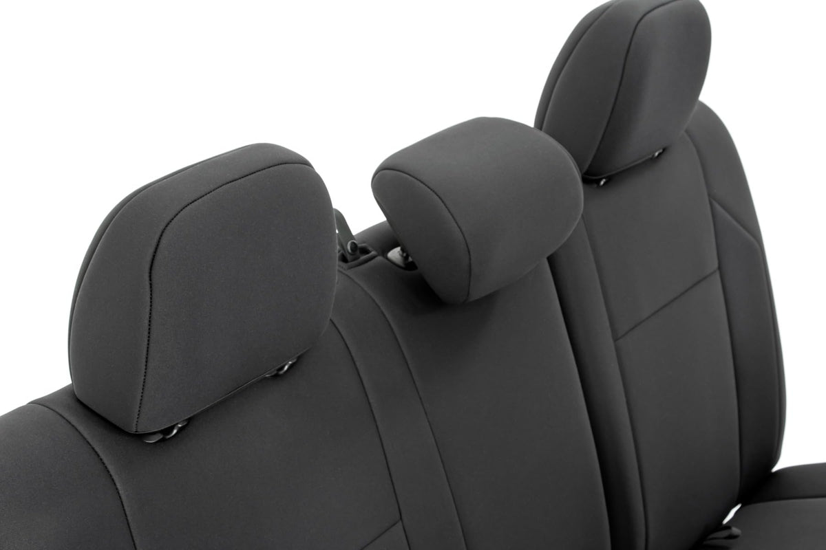 Rough Country fabric texture detail highlighting neoprene surface and durability