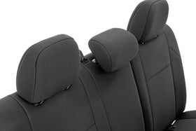 Rough Country fabric texture detail highlighting neoprene surface and durability