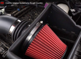 Rough Country reusable filter close-up showing multi-layer media protection