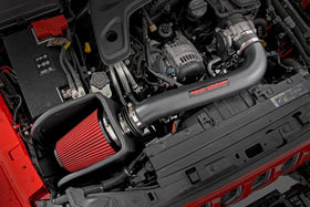 Rough Country reusable air filter close-up highlighting washable material and protection