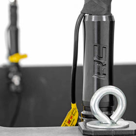 Rough Country fitment label close-up confirming Polaris compatibility