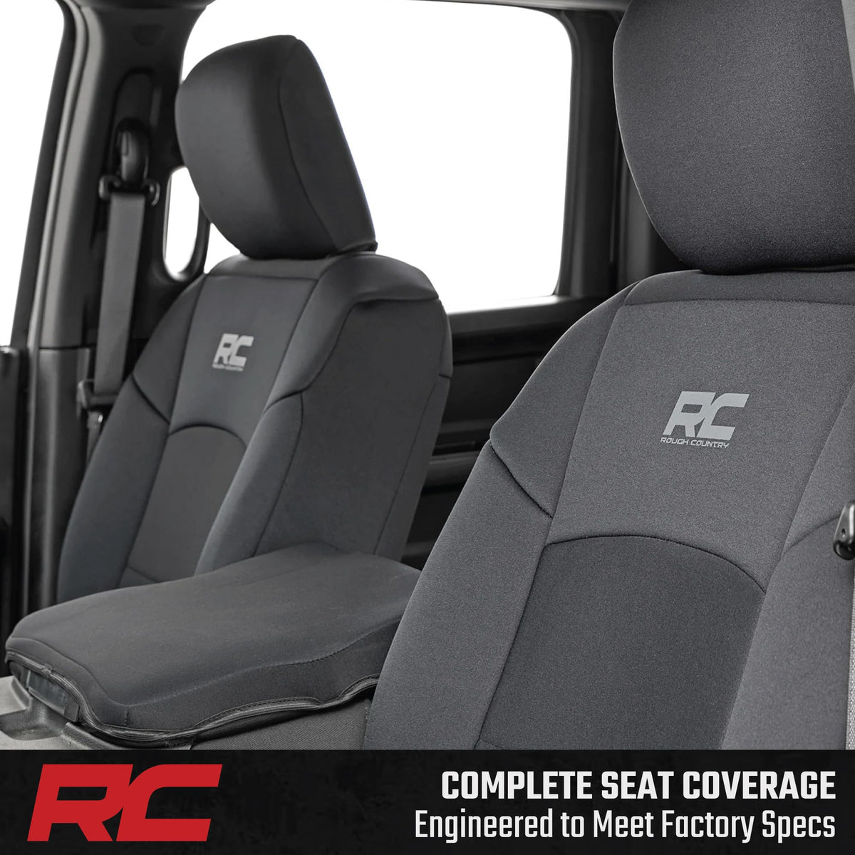 Rough Country foam padding edge detail illustrating added comfort