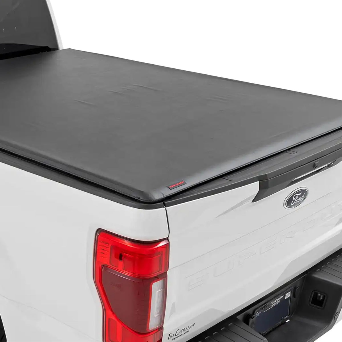 Rough Country aluminum frame and bracket detail showing corrosion-resistant secure mounting