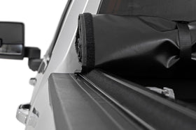 Rough Country frame and latch detail showing corrosion-resistant frame and secure fit