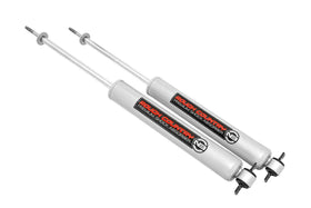 Rough Country front shock assembly showing fitment and rugged build benefits