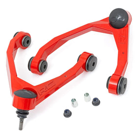 Rough Country front view of forged upper control arm showing robust profile and strength