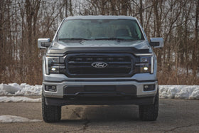 Rough Country flat black finish close-up for subtle factory-like appearance