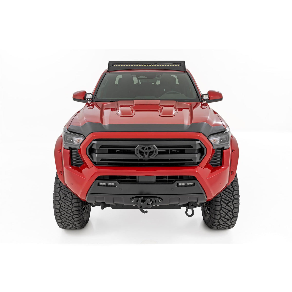 Rough Country gloss finish detail adds visual accent and durable coating