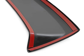 Rough Country hood protector mounted on Bronco side angle for seamless fit