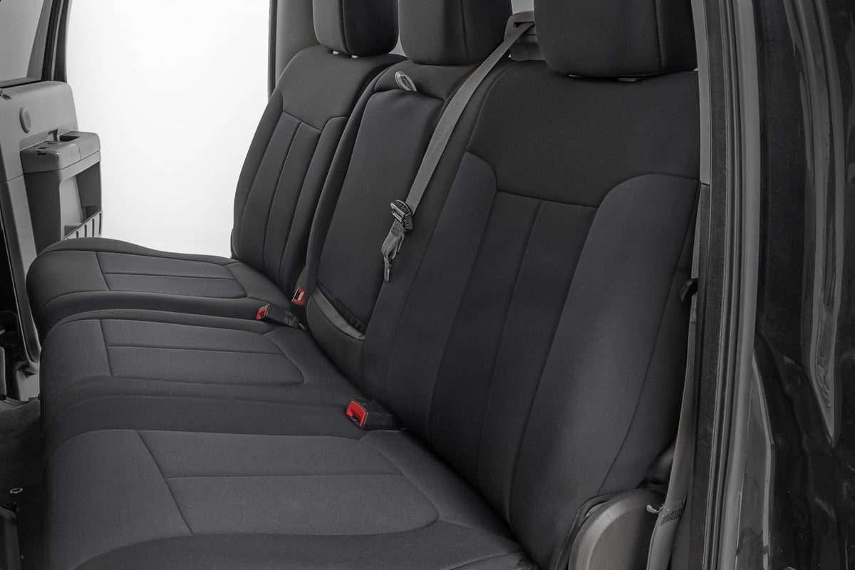 Rough Country installation view with straps and hooks for secure, easy fitting