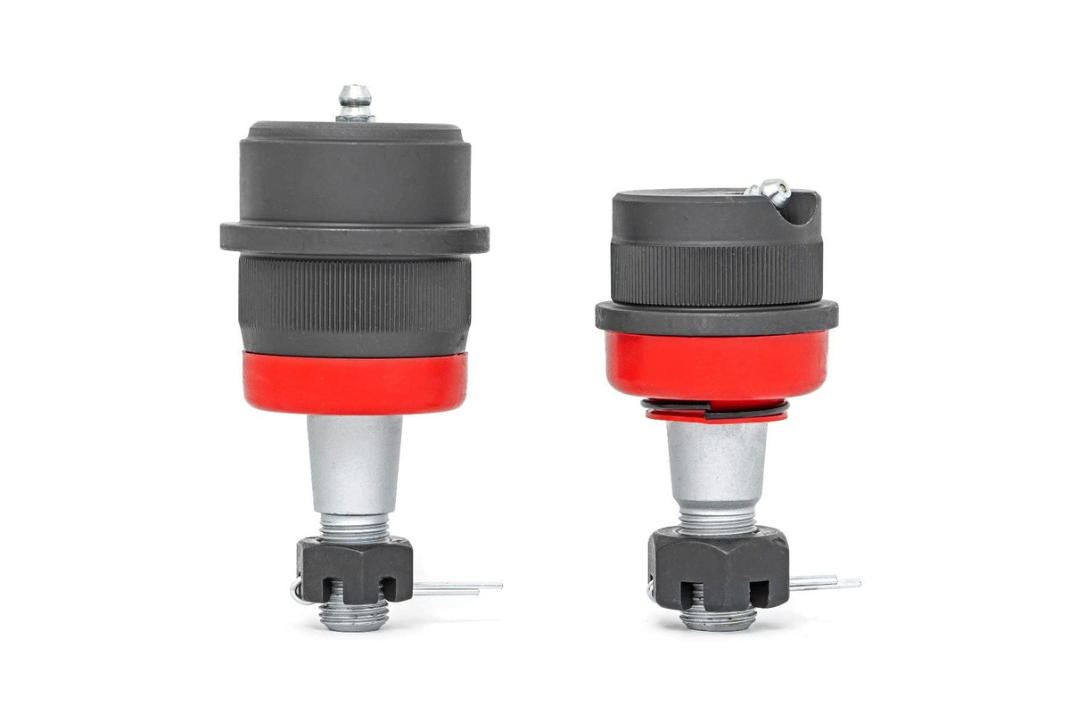 Rough Country ball joint installed on Jeep demonstrating real-world fitment