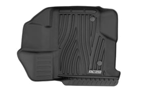 Rough Country installed second row coverage protecting rear carpets