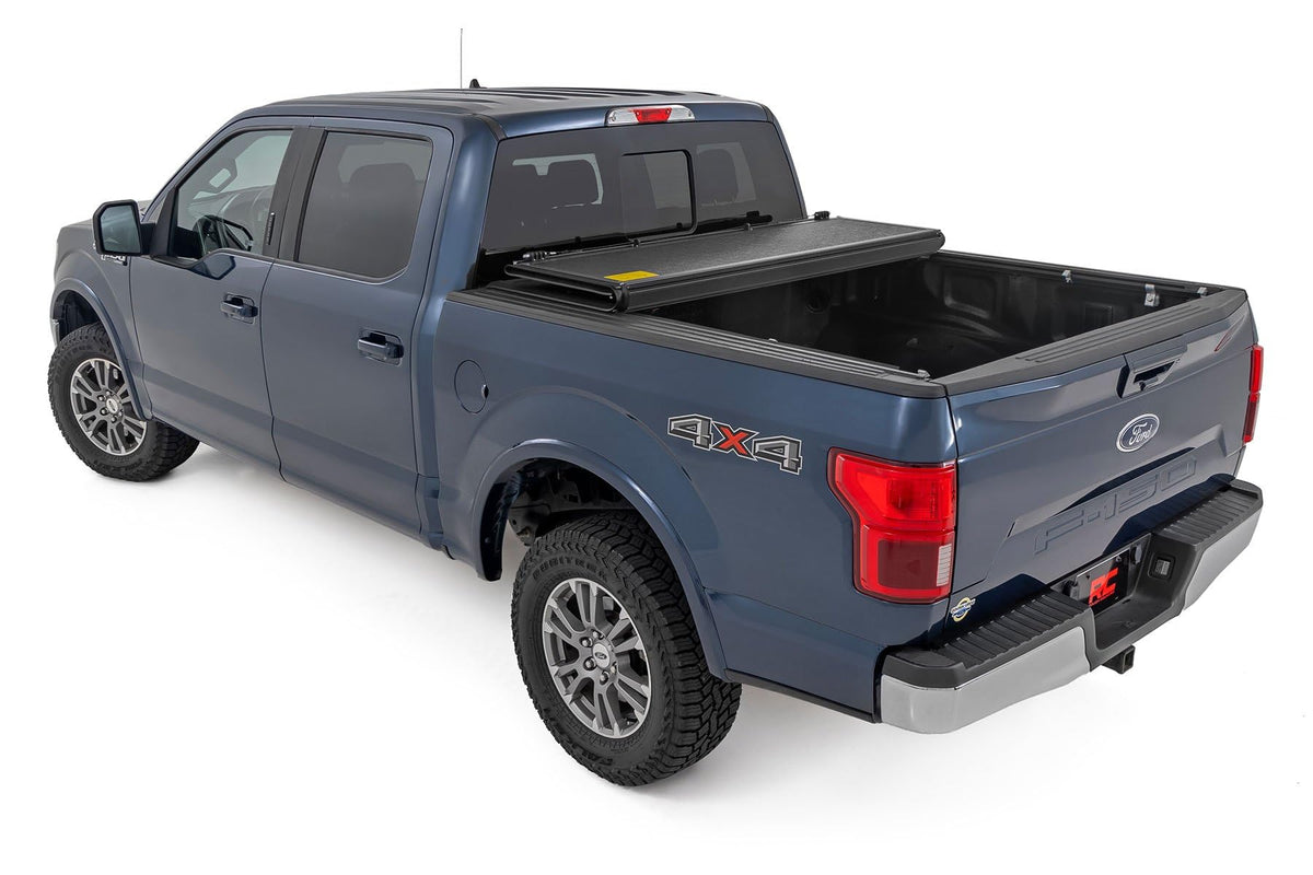 Rough Country side profile installed on F-150 showing flush factory look