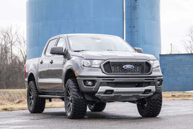 Rough Country lifestyle shot of Ranger offroad showing confident appearance