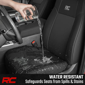 Rough Country lifestyle truck interior showing durable, clean look