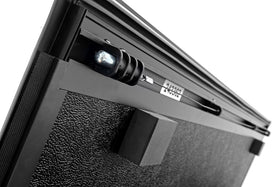 Rough Country tailgate lock integration showing secure, theft-resistant storage