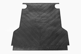 Rough Country mat installed in Maverick bed demonstrating fit and stability