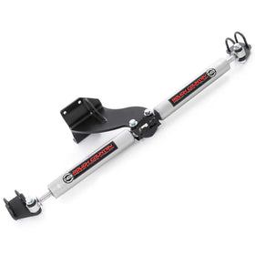 Rough Country N3 front view showing dual stabilizers for precise steering control