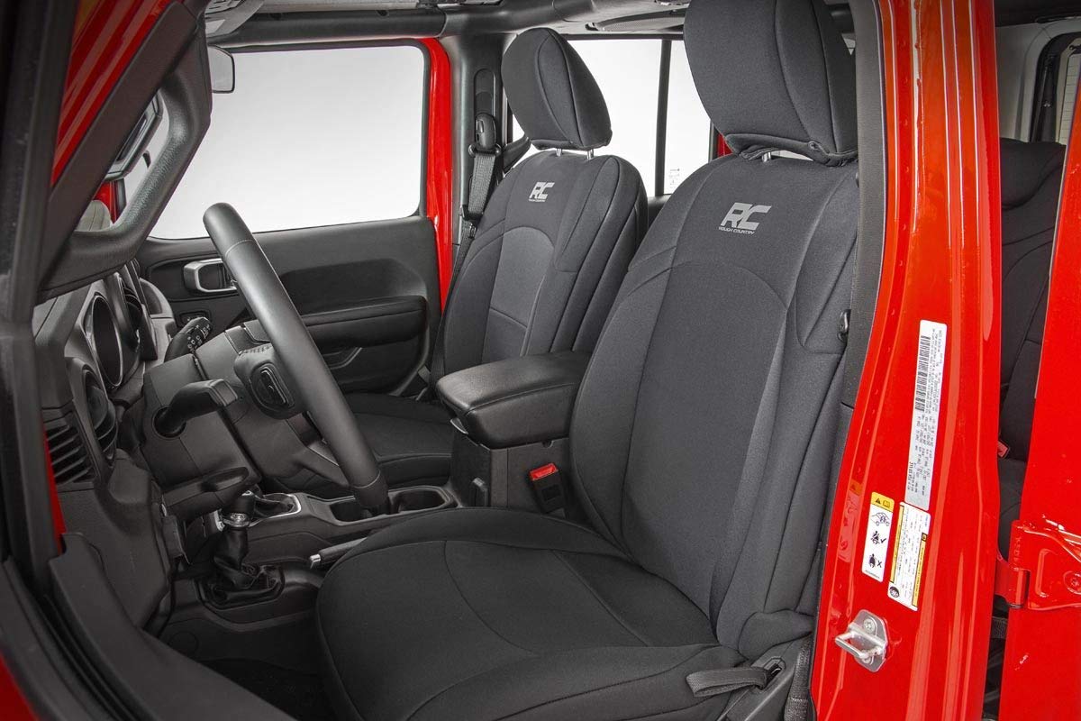 Rough Country rear seat full view demonstrating complete coverage