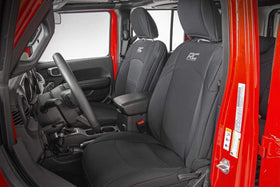 Rough Country rear seat full view demonstrating complete coverage