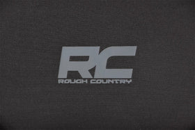 Rough Country rear seats full coverage protecting against kids, pets, and spills