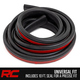 Rough Country side-profile compressed seal illustrating gap filling and water blocking