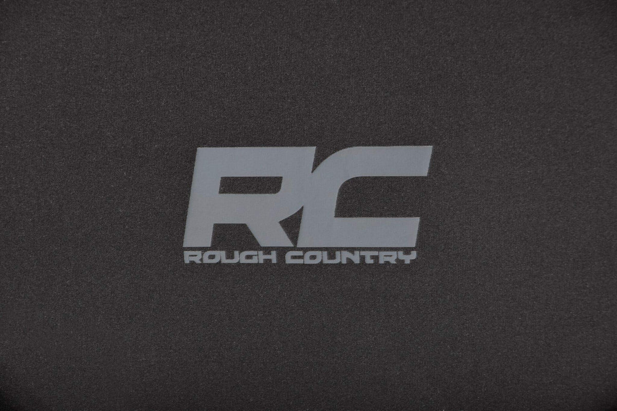 Rough Country installed in Tacoma lifestyle shot showing durable interior