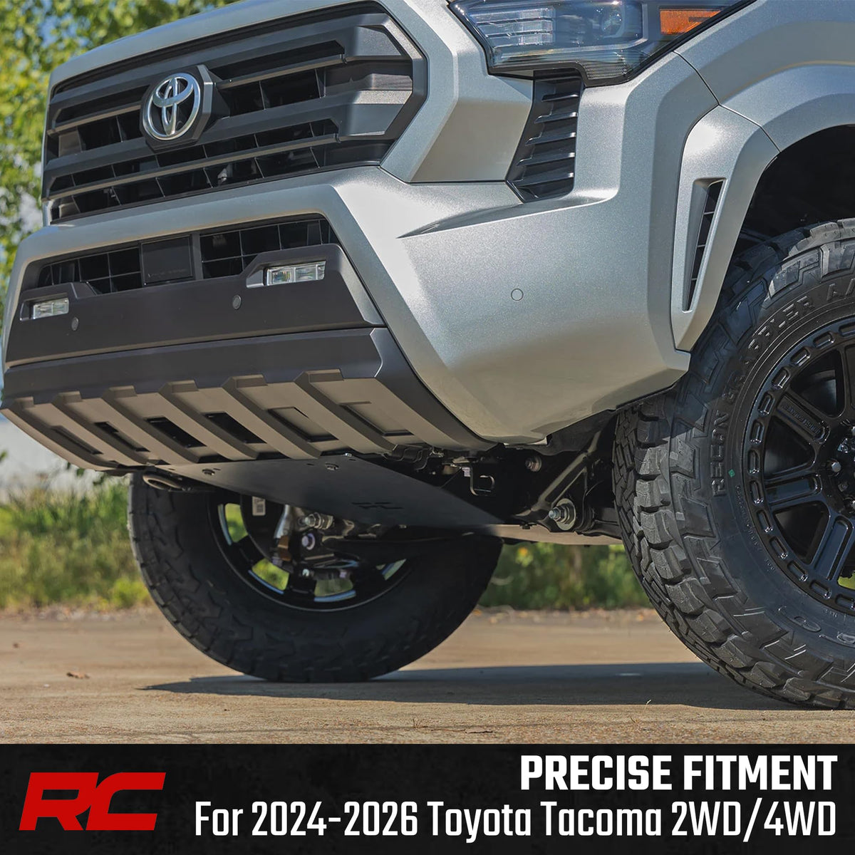 Rough Country mounting points and hardware for straightforward installation